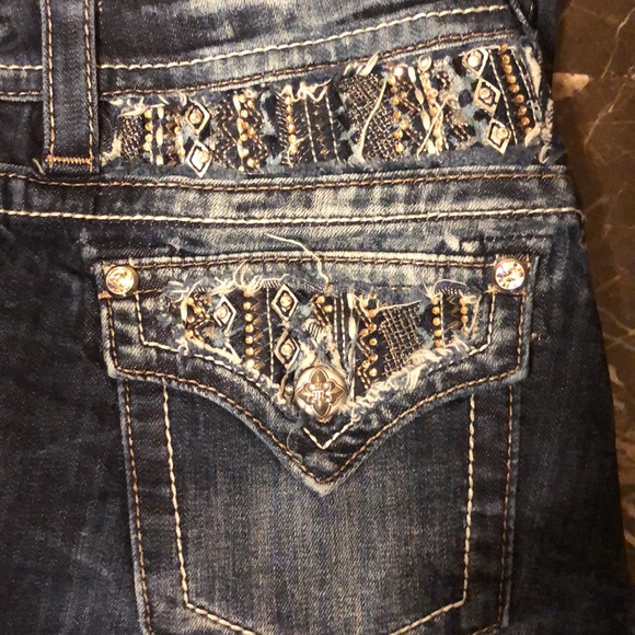 MISS ME JEANS…Excellent condition🌸 Gold, Silver & Black bling! - Picture 9 of 10
